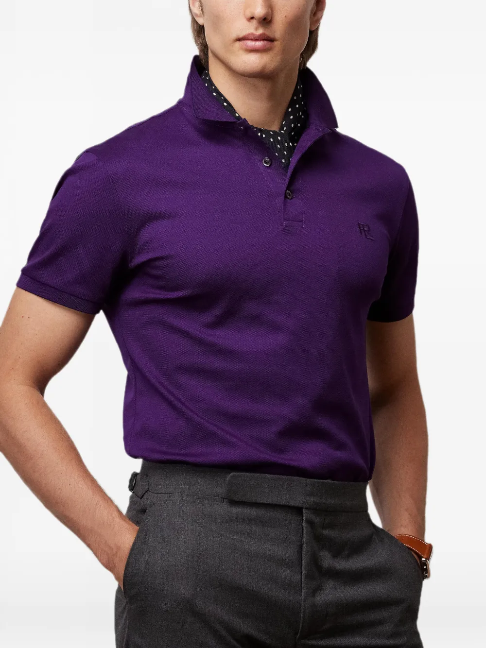 Ralph Lauren Purple Label ポロシャツ | パープル | FARFETCH JP