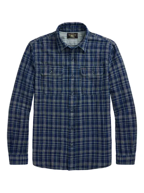 Ralph Lauren RRL plaid button-up shirt