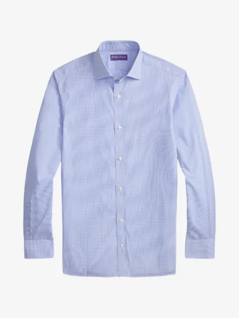 Ralph Lauren Purple Label Camisa com padronagem xadrez