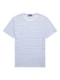 Ralph Lauren Purple Label striped crew-neck T-shirt - Blue
