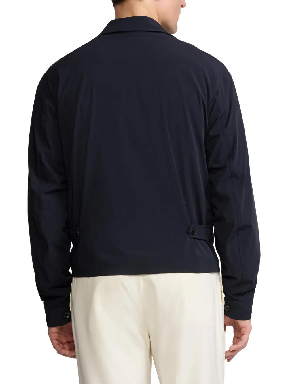 Ralph Lauren Purple Label Jeffries shirt jacket Blauw
