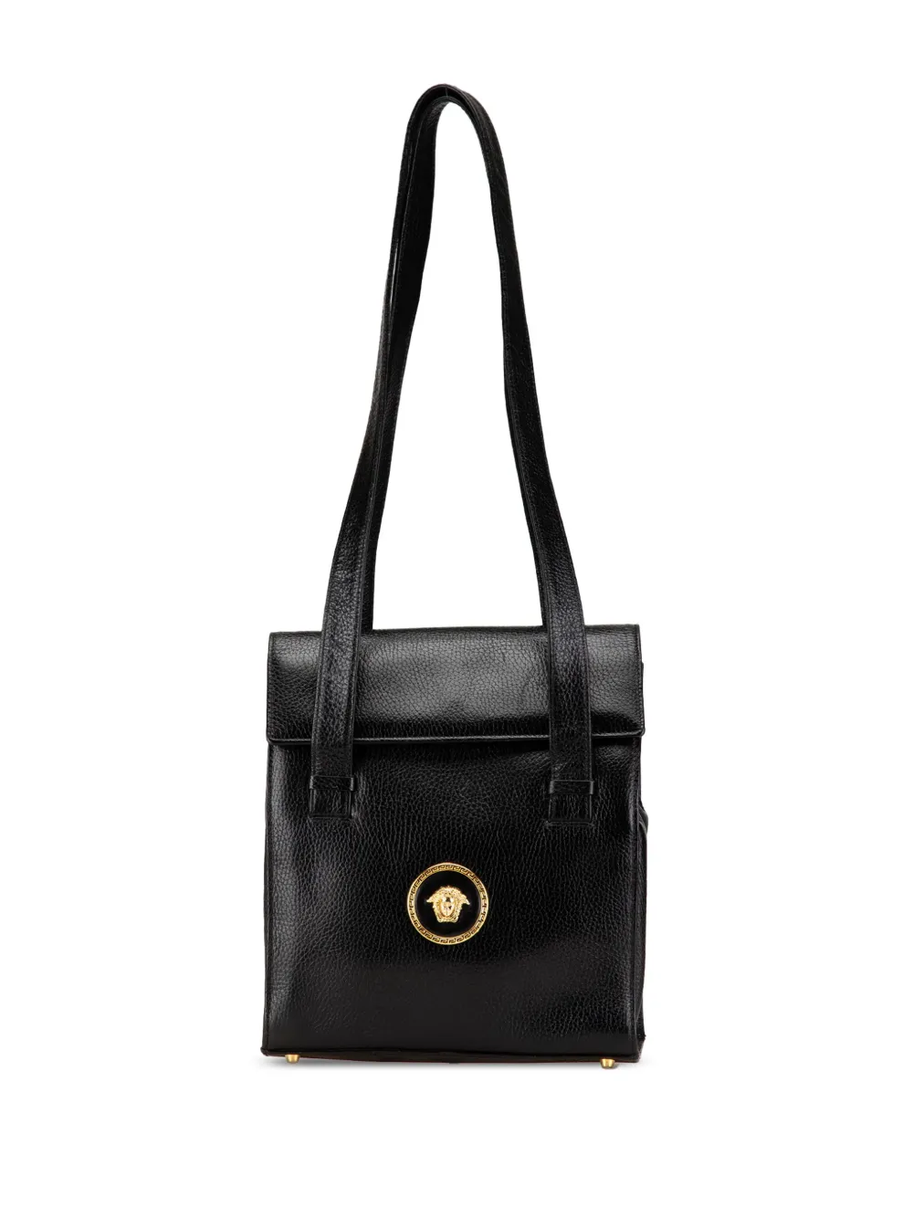 20th Century Leather Medusa shoulder bag