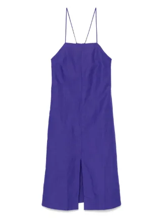 strapless open back dress Mardi Gras Rugby Polo Dress Purple, Green & Gold Striped Style Adult MD main image 1
