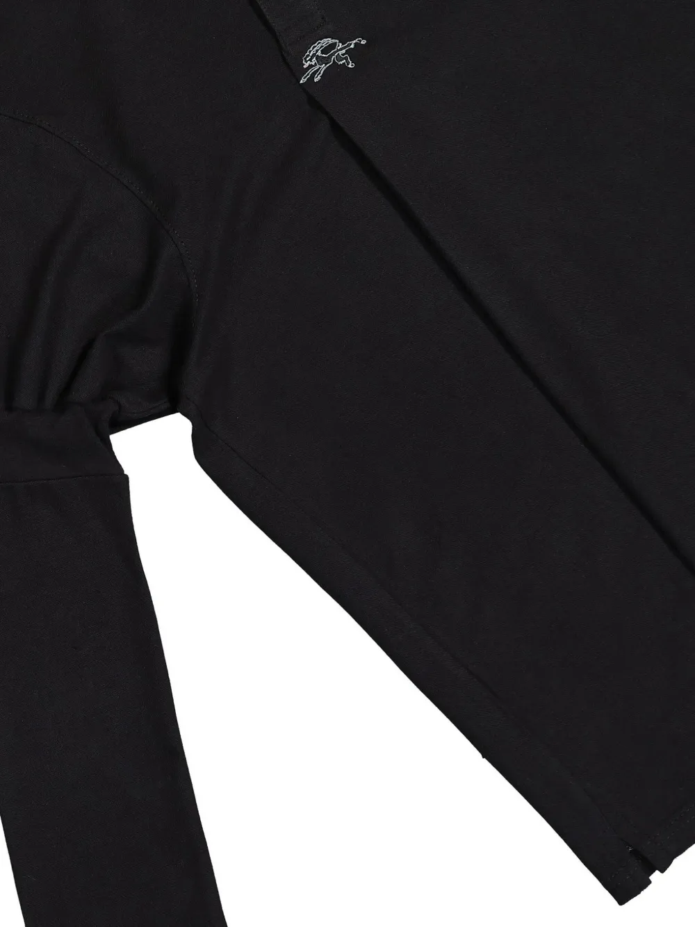 Prototypes Wrapped Polo Shirt In Black