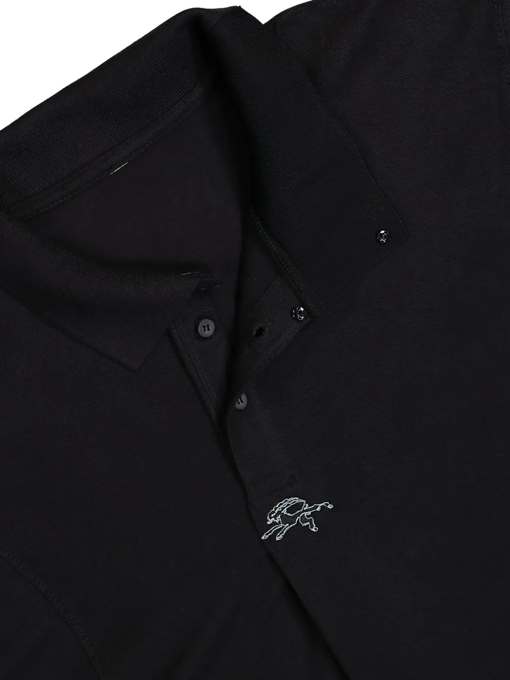 Prototypes Wrapped Polo Shirt In Black