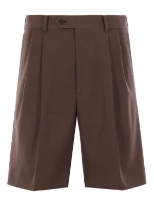 AURALEE　WOOL MAX CANVAS SHORTS　ショートパンツ Wool Max Canvas Shorts – La Garçonne