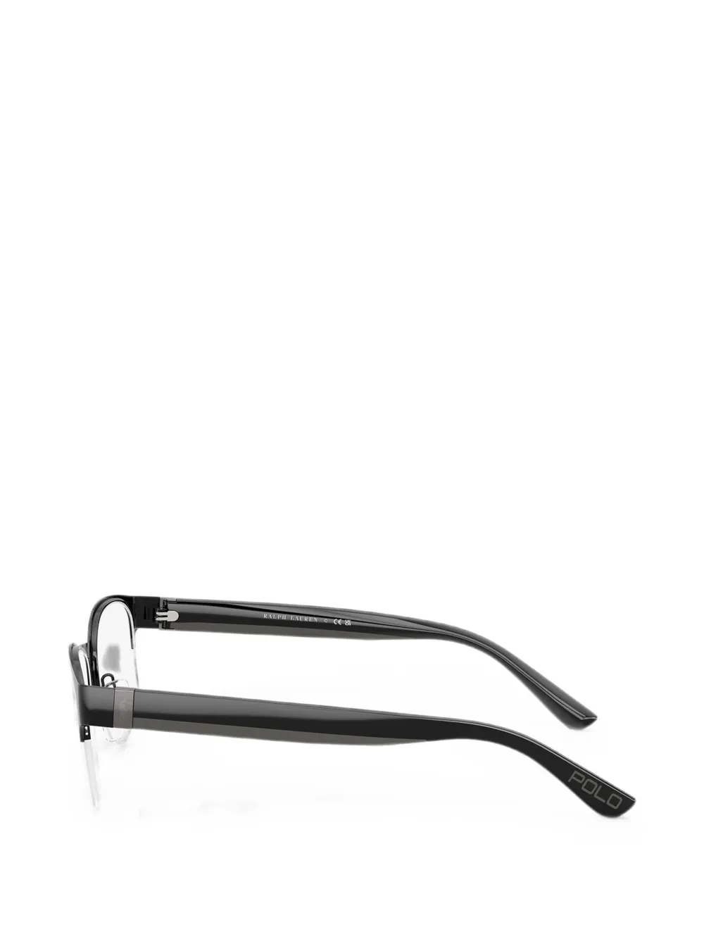POLO RALPH LAUREN EYEWEAR Bril met rond montuur Zwart