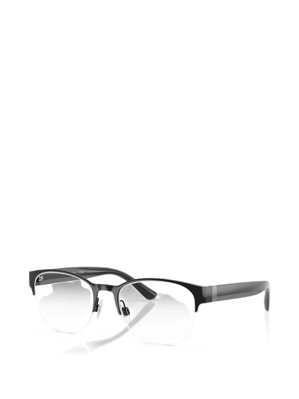 POLO RALPH LAUREN EYEWEAR Bril met rond montuur Zwart