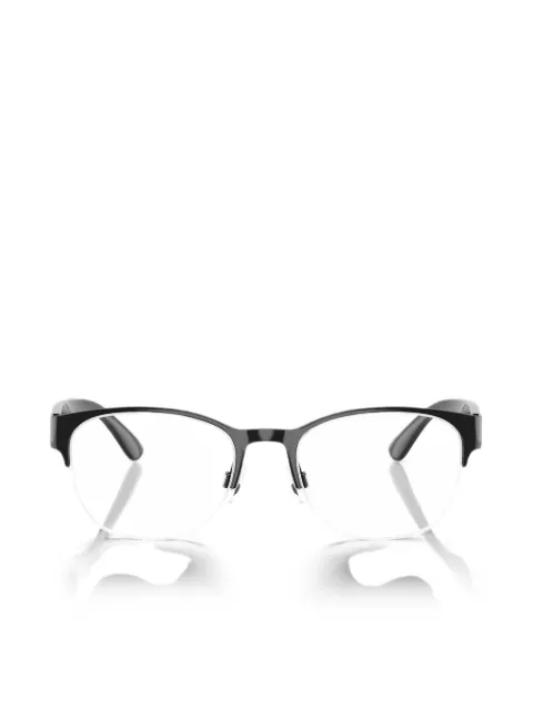 POLO RALPH LAUREN EYEWEAR half-rim round-frame glasses
