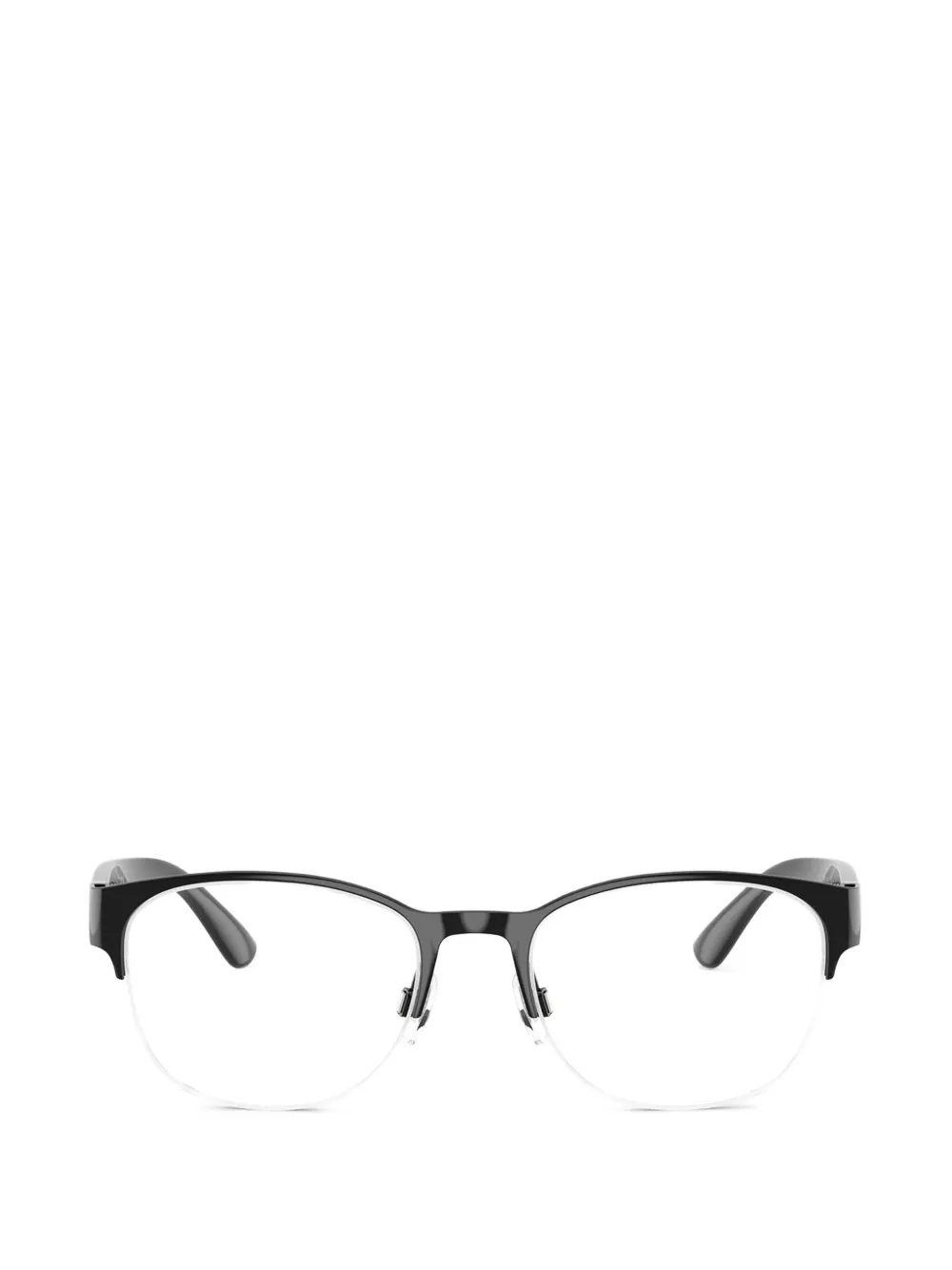 POLO RALPH LAUREN EYEWEAR half-rim round-frame glasses