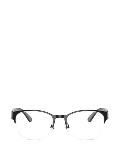 POLO RALPH LAUREN EYEWEAR half-rim round-frame glasses