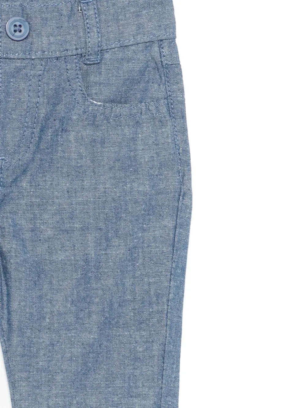 TRUSSARDI JUNIOR Chambray broek Blauw
