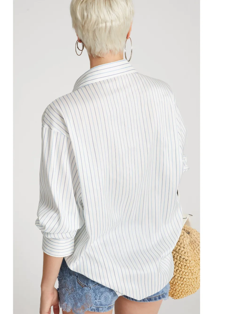 Ermanno Scervino Gestreept blouse Wit