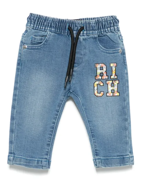 John Richmond Junior logo-print jeans