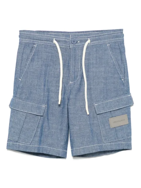 TRUSSARDI JUNIOR Shorts con applicazione logo