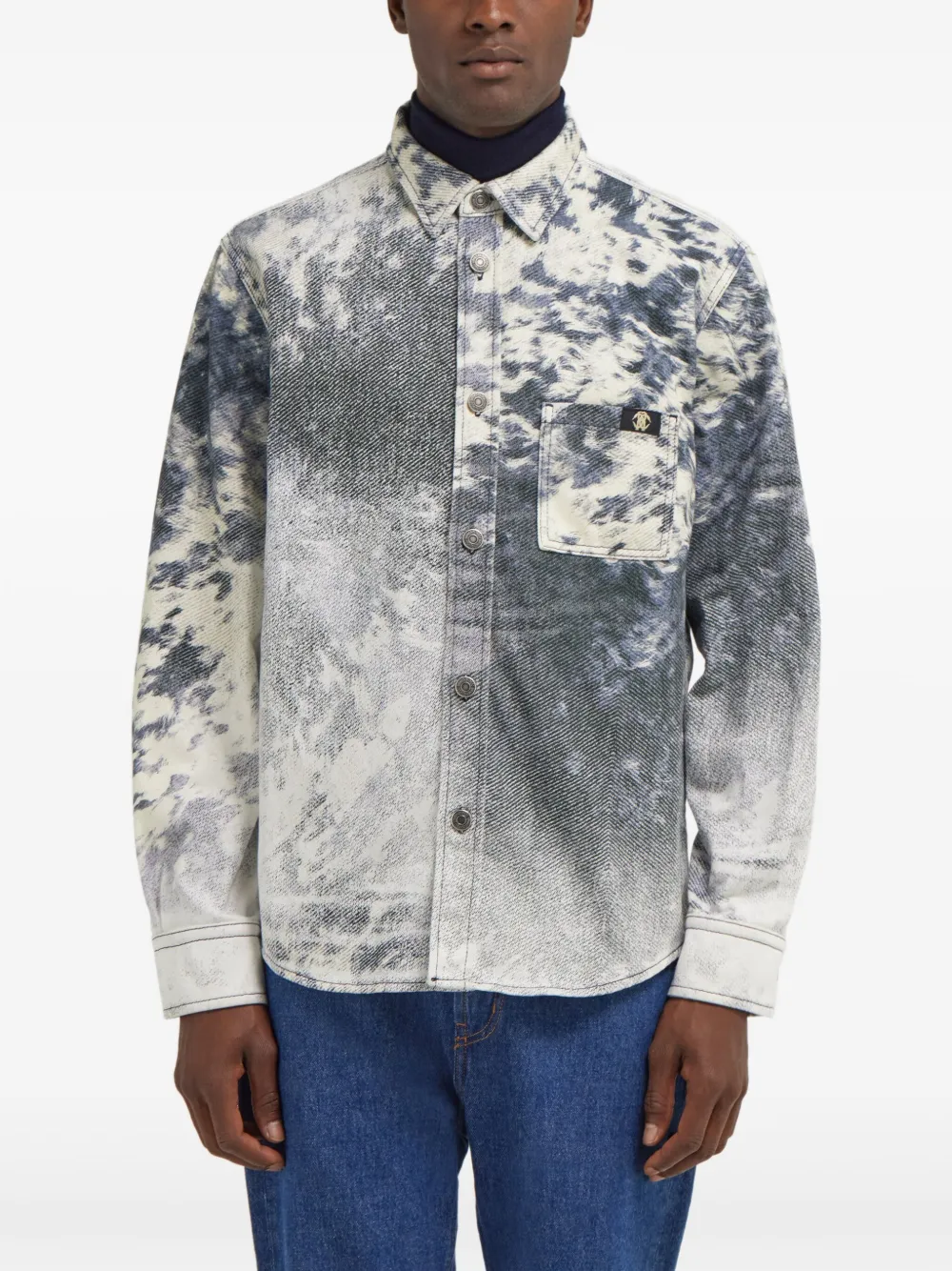 Roberto Cavalli Denim jack Wit