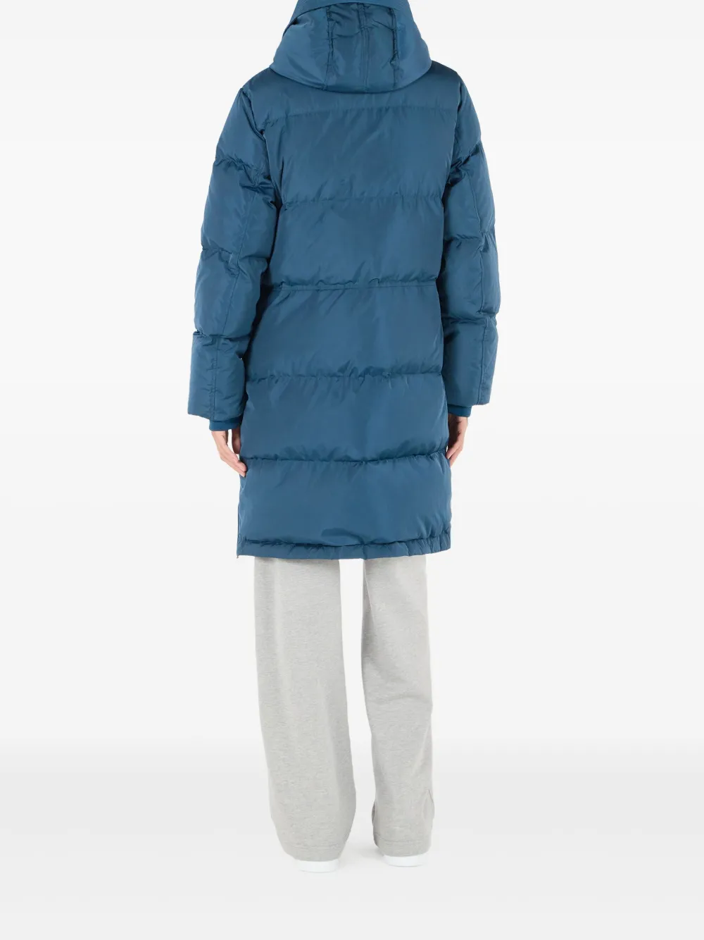 Roberto Cavalli Donsjas met capuchon Blauw