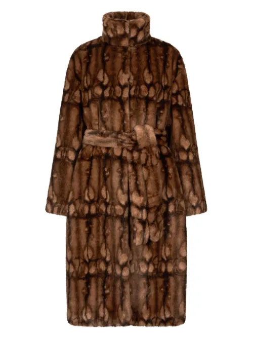 Manteau à taille ceinturée - Roberto Cavalli - Modalova