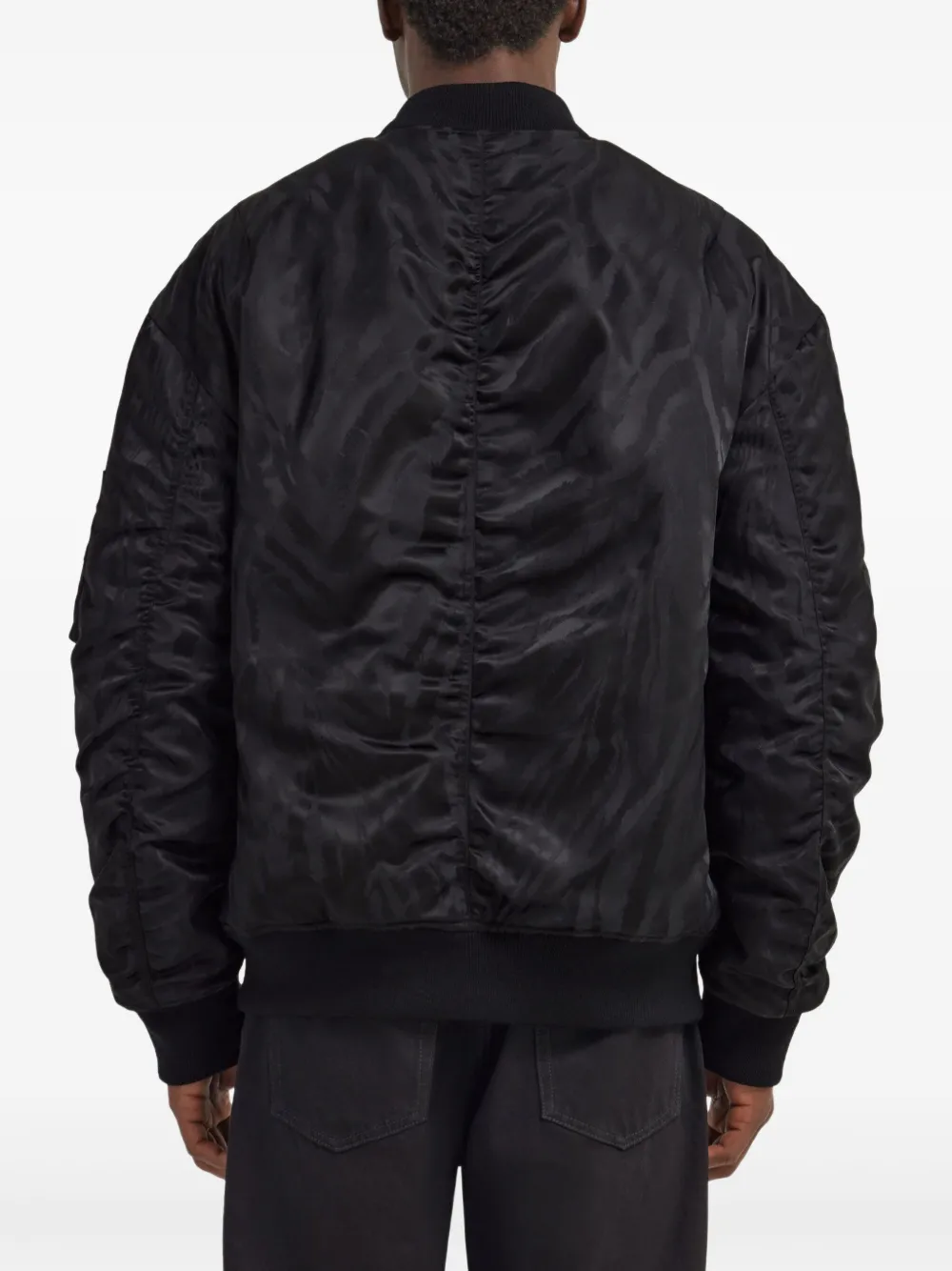 Roberto Cavalli Zebra-print Bomber Jacket