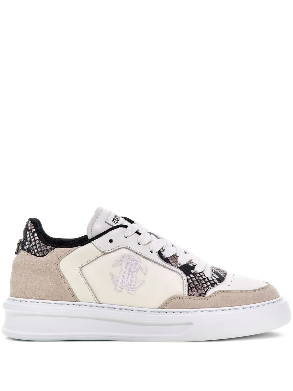 Roberto Cavalli colour-block sneakers White