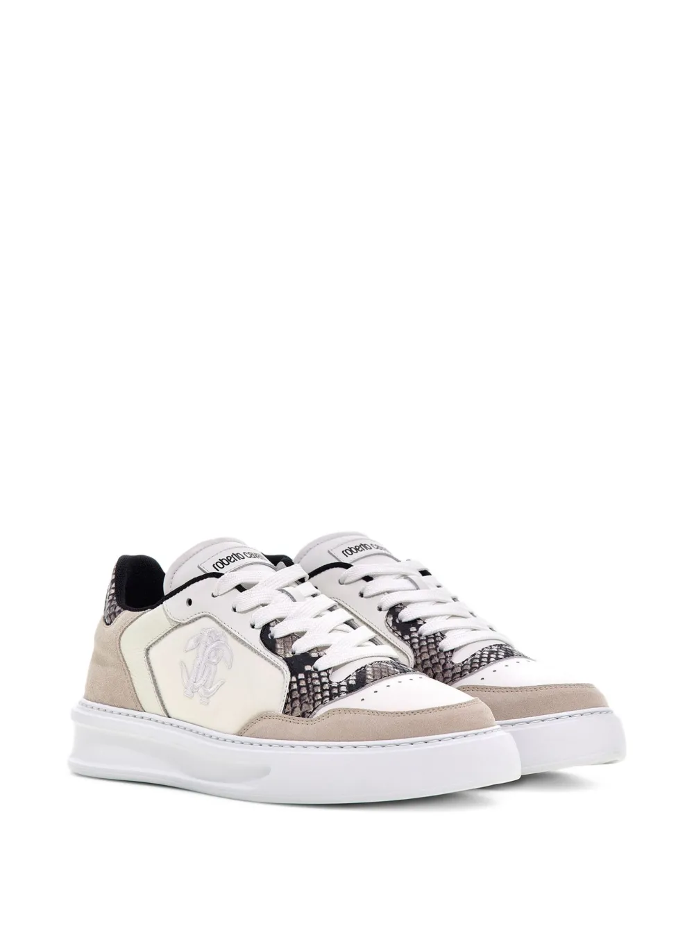 Roberto Cavalli colour-block sneakers White