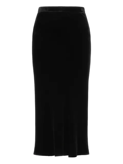 Roberto Cavalli jupe crayon en velours