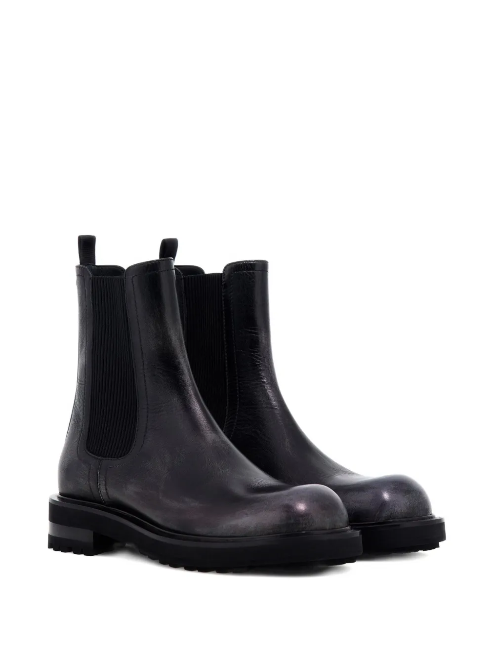 Roberto Cavalli logo-plaque boots Black