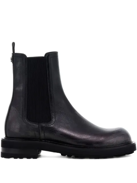 Roberto Cavalli logo-plaque boots