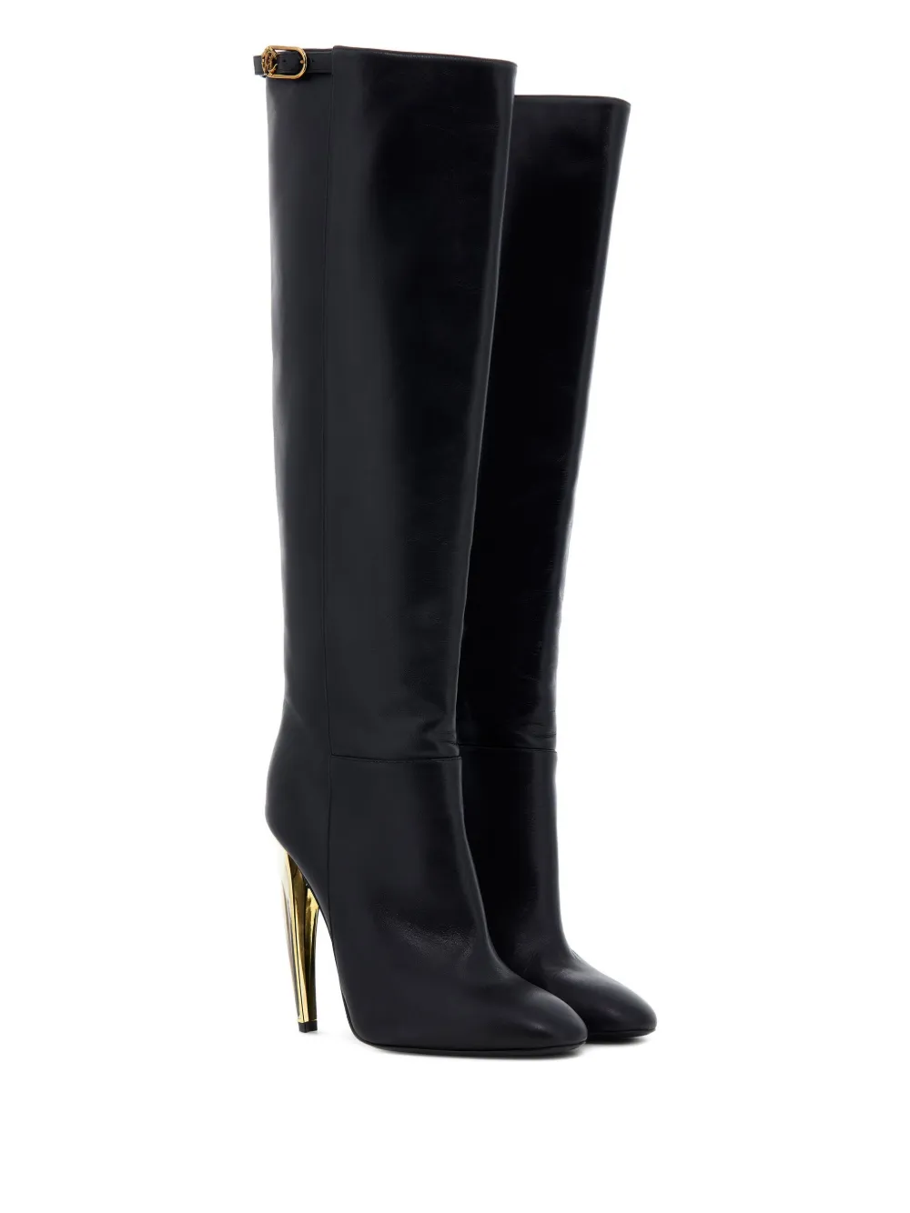 Roberto Cavalli knee-high leather boots | Knee-High Boots | Image 2
