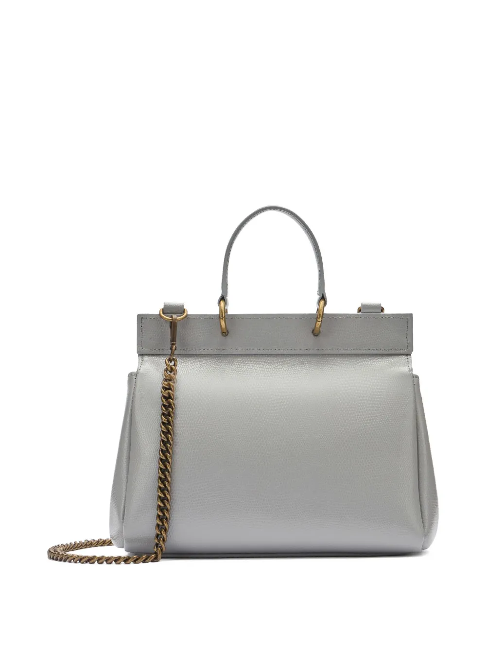 ROBERTO CAVALLI MONOGRAM RC-PLAQUE TOTE BAG