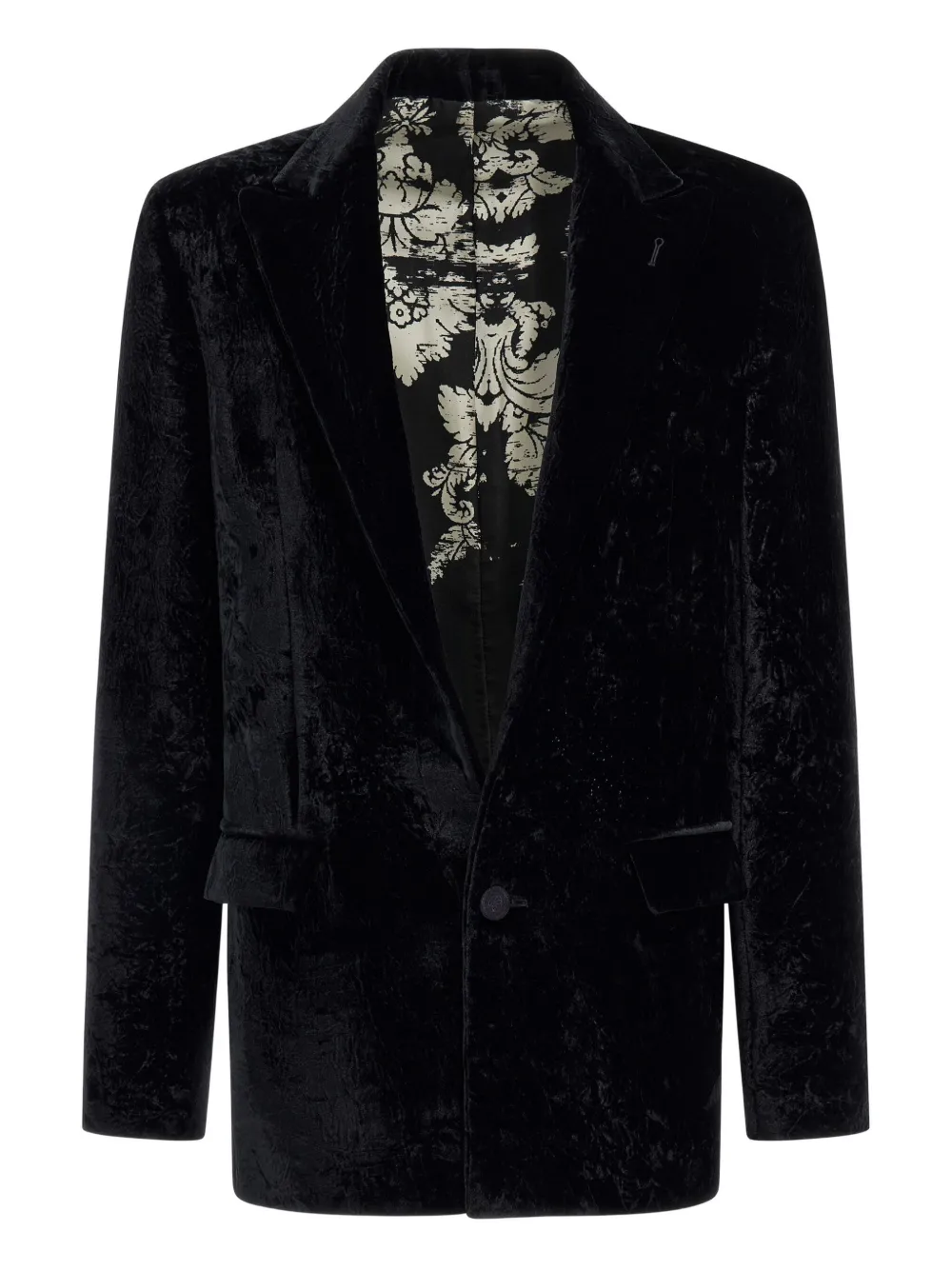 single-breasted blazer