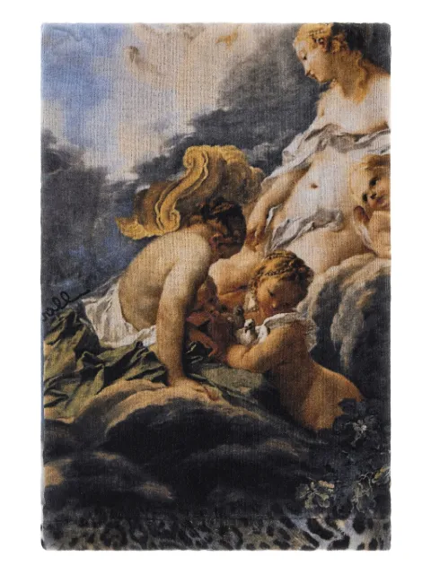 Roberto Cavalli Wild Leda-print beach towel