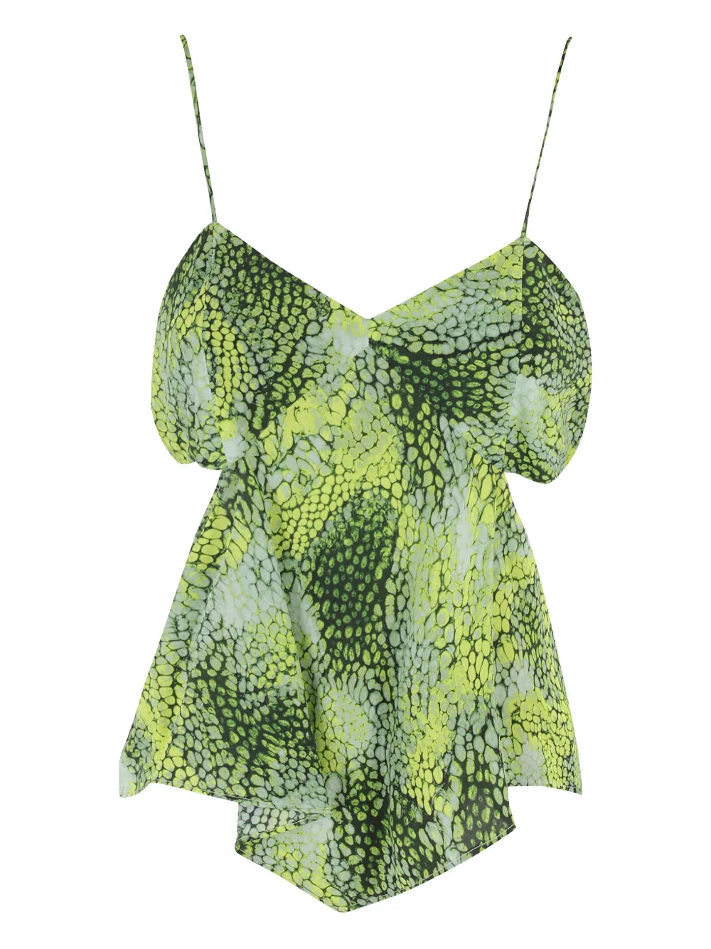 IRO spotted-print camisole top | Green | Image 1