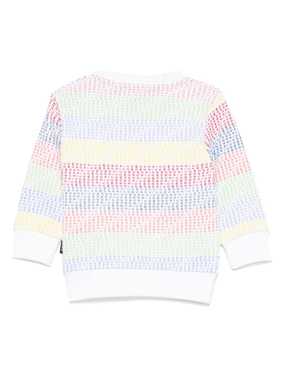 John Richmond Junior Sweater met logoprint Wit