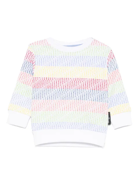 John Richmond Junior sudadera con logo estampado