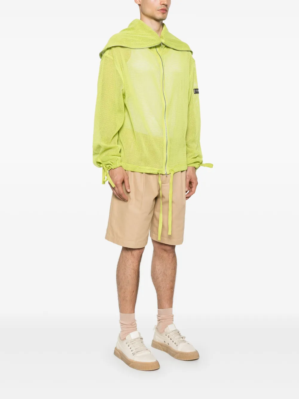 Kenzo Hoodie met rits Groen