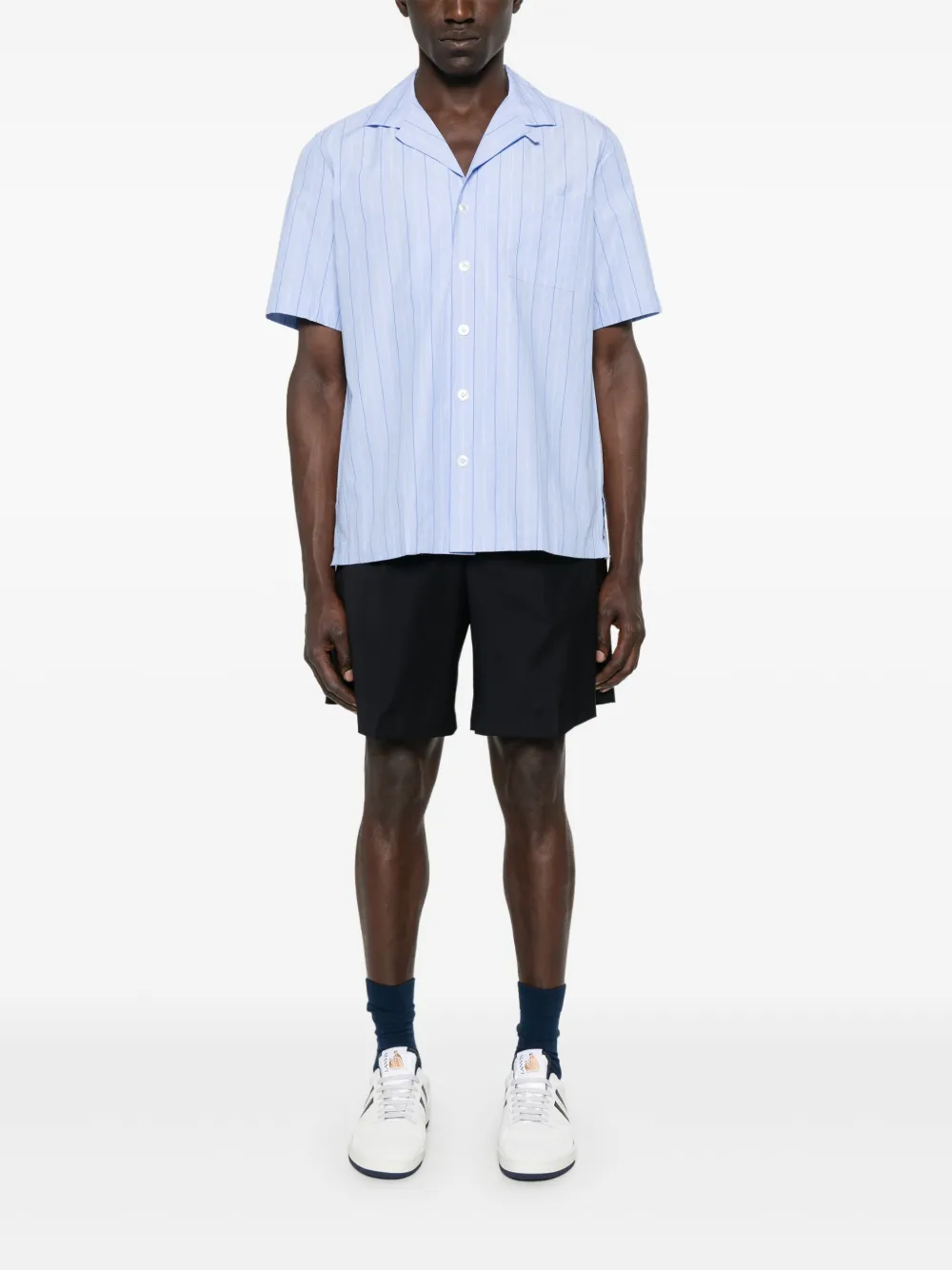 Lardini camisa con rayas estampadas | Image 2
