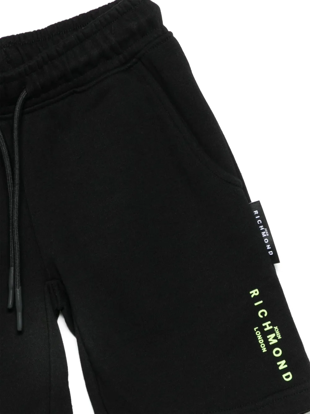 John Richmond Junior Logo-print Shorts Set (two-pieces) In Green