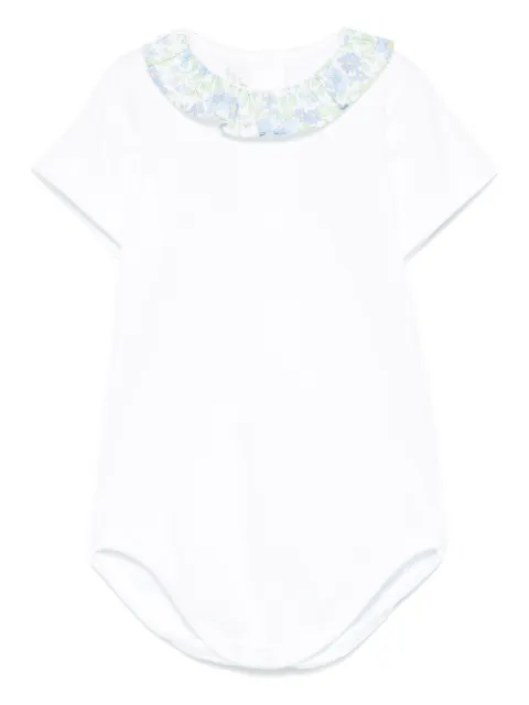 Mariella Ferrari ruffled-trim body
