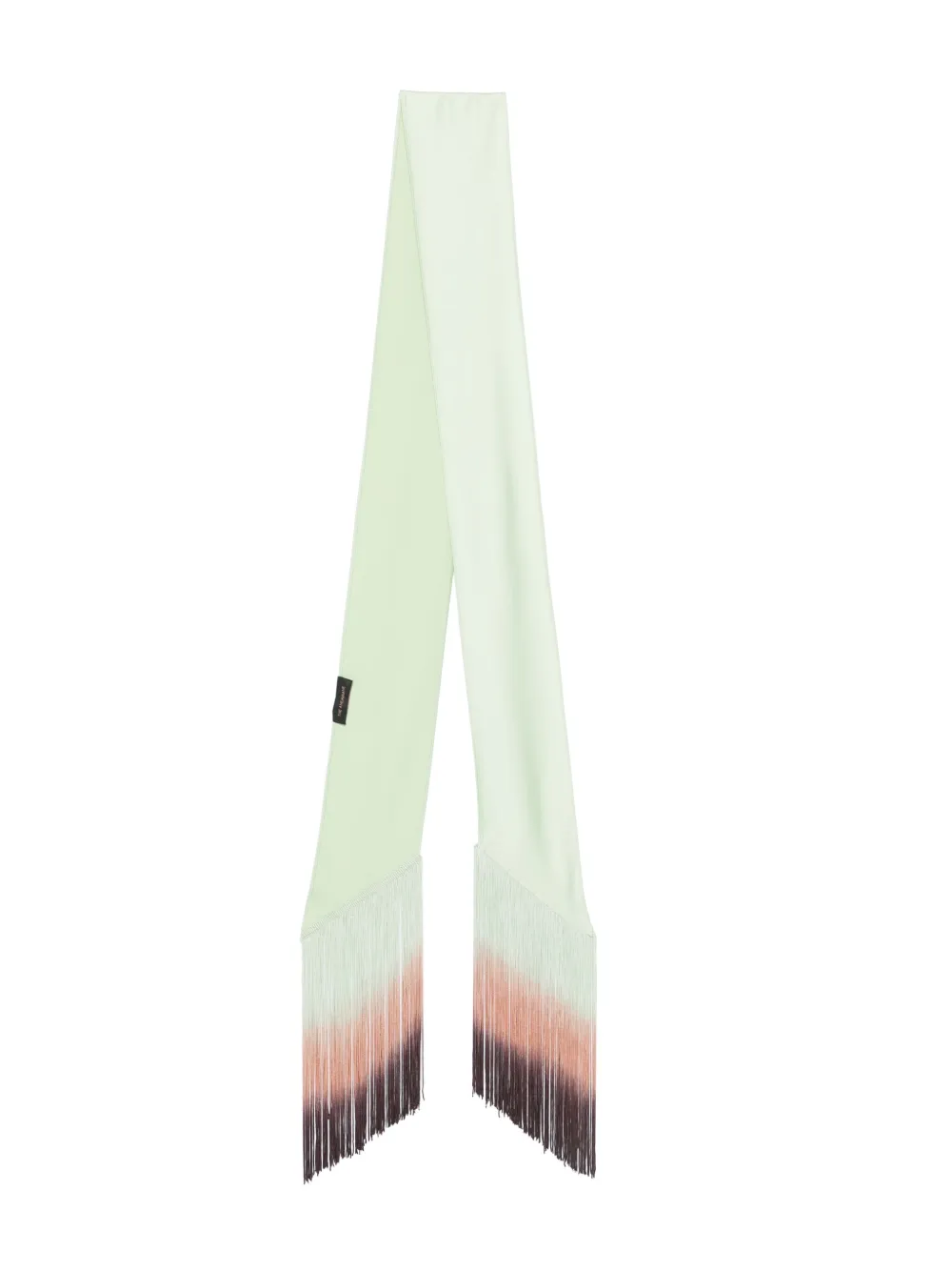 THE ANDAMANE mascada con flecos | verde | Image 1