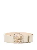 GUESS USA logo-buckle belt - Gold