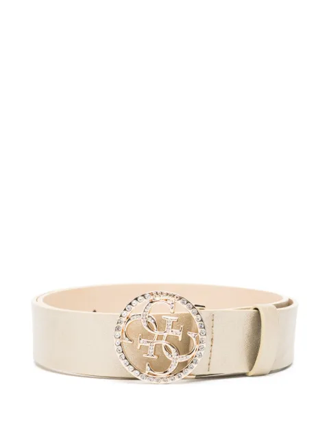 GUESS USA logo-buckle belt