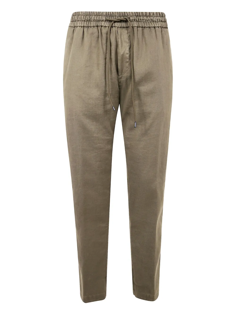 DONDUP linen-blend trousers | Green | Image 1