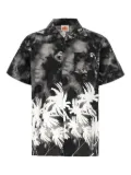 Sundek palm tree-print shirt - Black