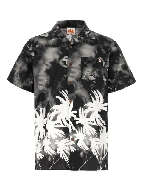 Sundek palm tree-print shirt 