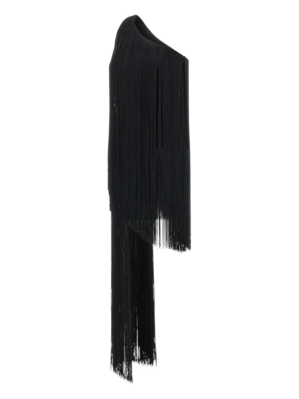 Elisabetta Franchi Events asymmetrische jurk Zwart