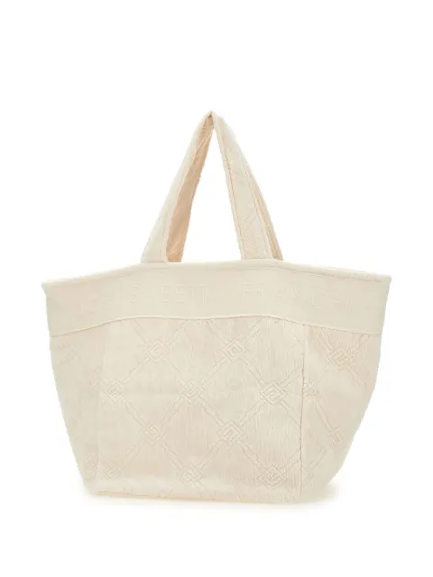Elisabetta Franchi logo-jacquard tote bag