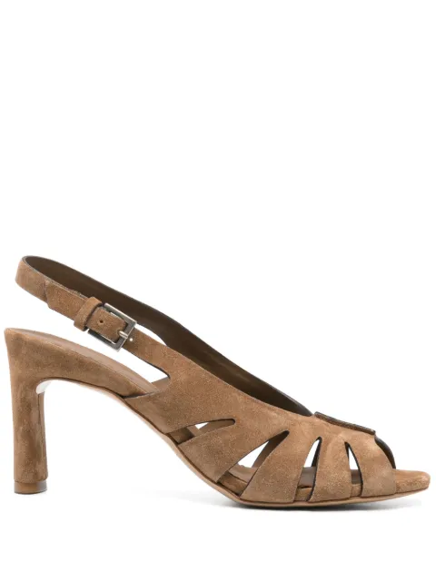 Del Carlo sandalias con tacón de 80mm