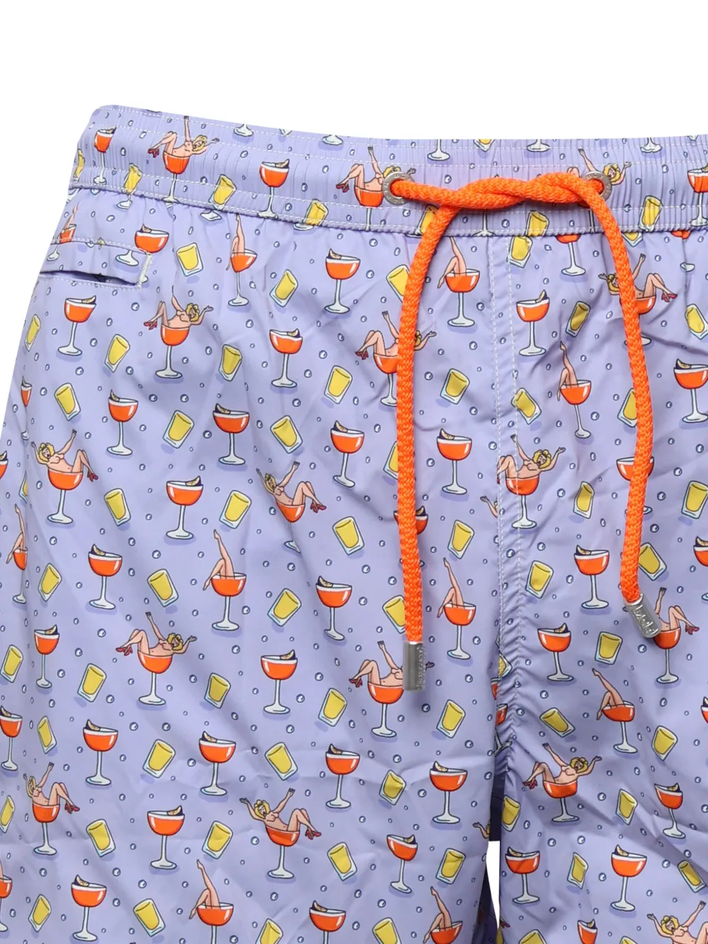 MC2 SAINT BARTH GRAPHIC-PRINT SWIM SHORTS