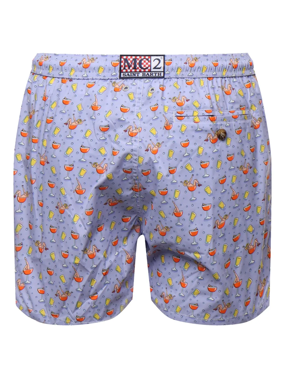 MC2 Saint Barth graphic-print swim shorts | Swim & Board Shorts | Image 2